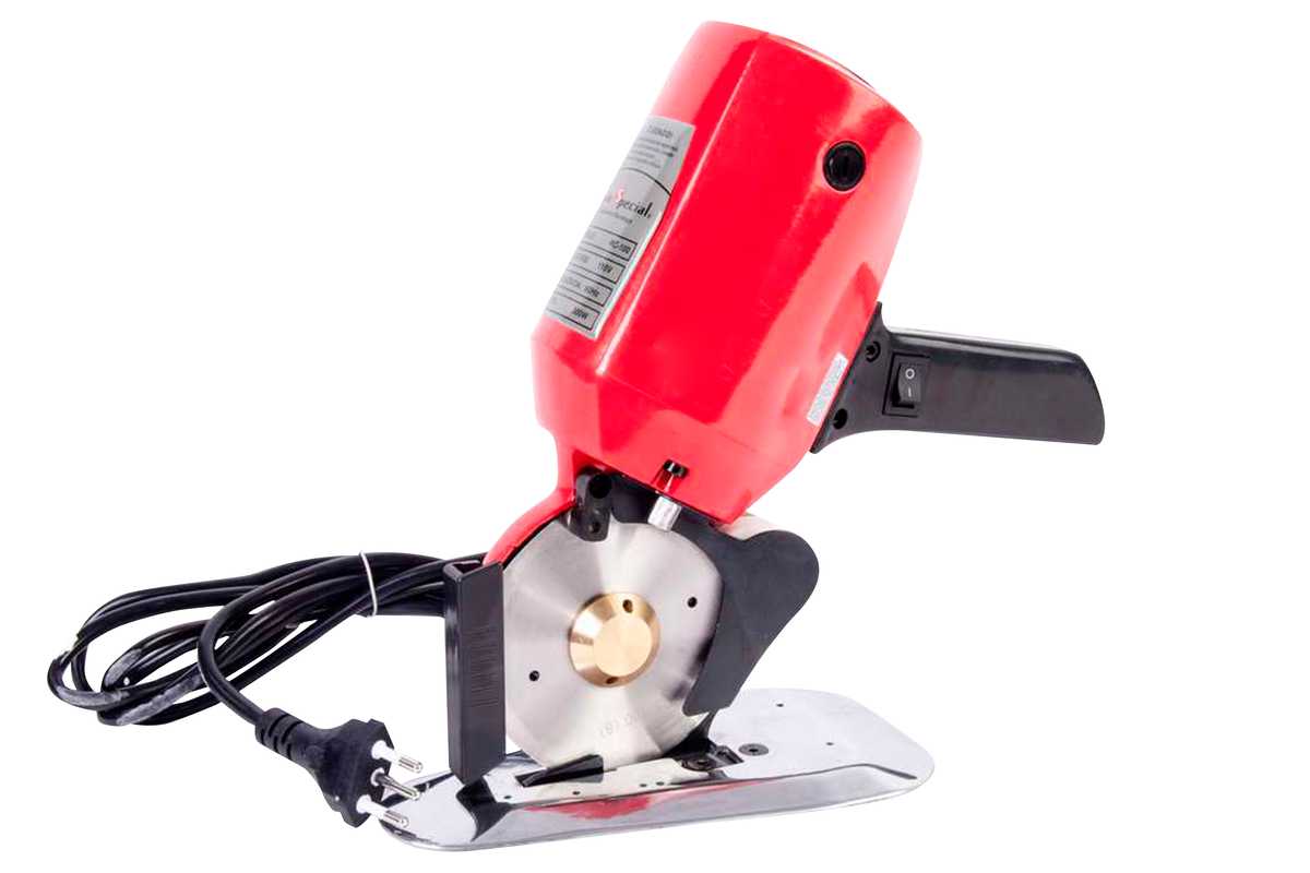 Máquina Corte Tecido Vermelha 300W RC-100 110V - Sun Special