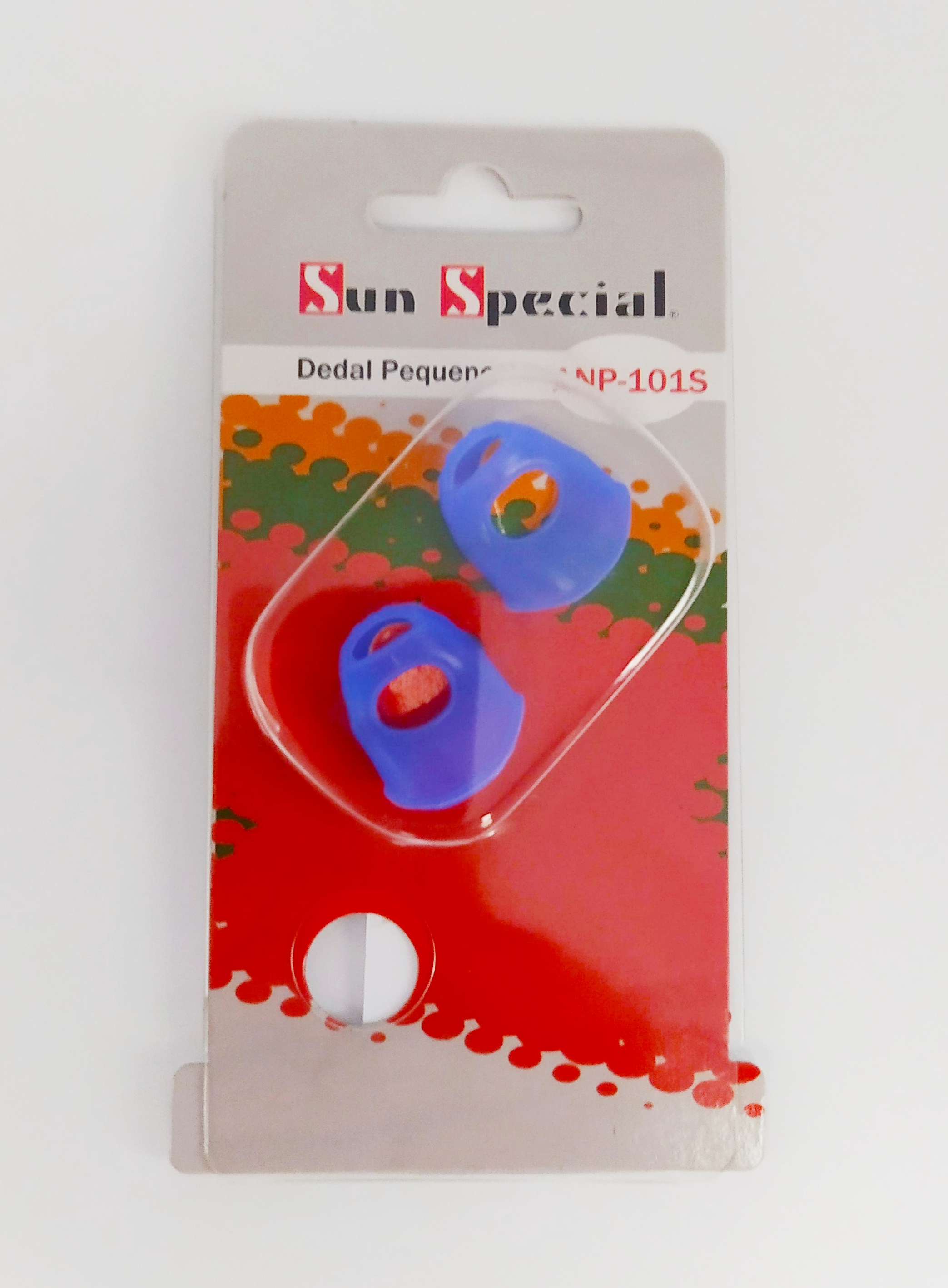 Dedal Silicone Pequeno Azul ANP-101S/B-2PK-SS Sun Special
