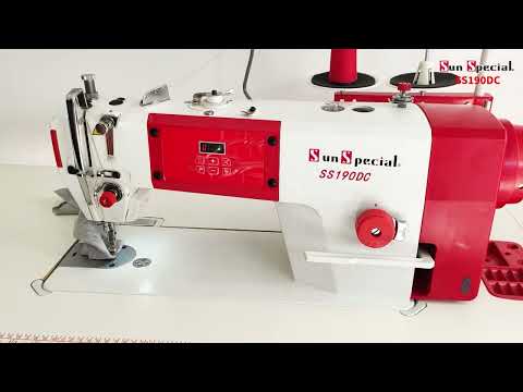 Máquina Costura Industrial Reta Direct Drive com Corte Linha SS190DC-MQ - Sun Special